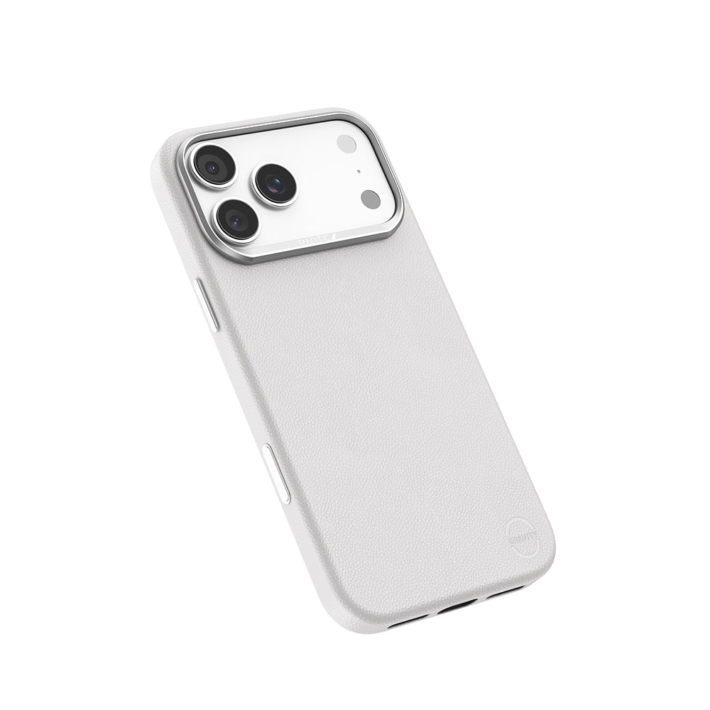 iPhone 17 Pro Kılıf M-Safe Şarj Özellikli Polimerik Deri Raptic Urban Nano Kapak