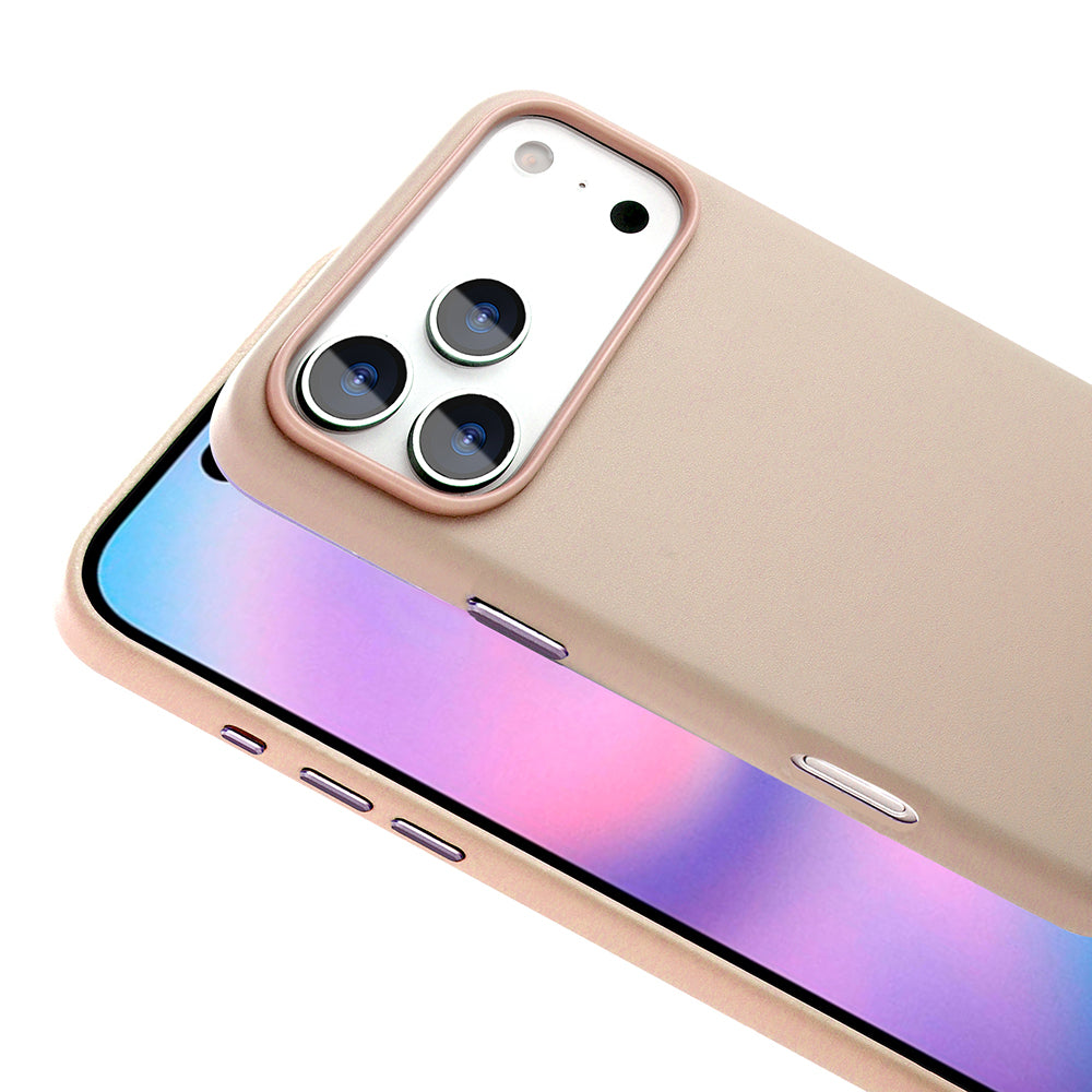 Apple iPhone 17 Pro Kılıf M-safe Şarj Özellikli PU Deri Görünümlü Zore Kupra Kapak