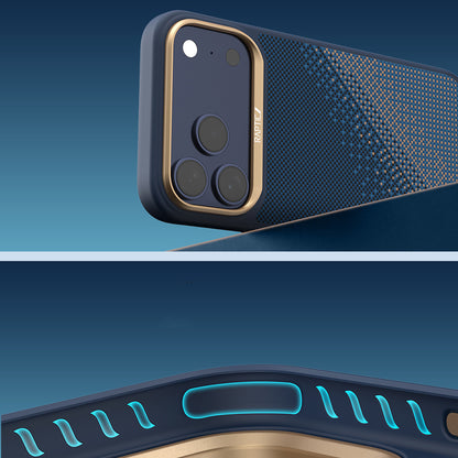Apple iPhone 17 Pro Kılıf M-safe Şarj Özellikli Raptic Aramid Dual Serenity Serisi Kapak