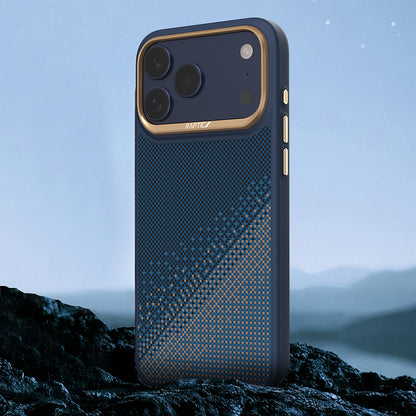 Apple iPhone 17 Pro Kılıf M-safe Şarj Özellikli Raptic Aramid Dual Serenity Serisi Kapak