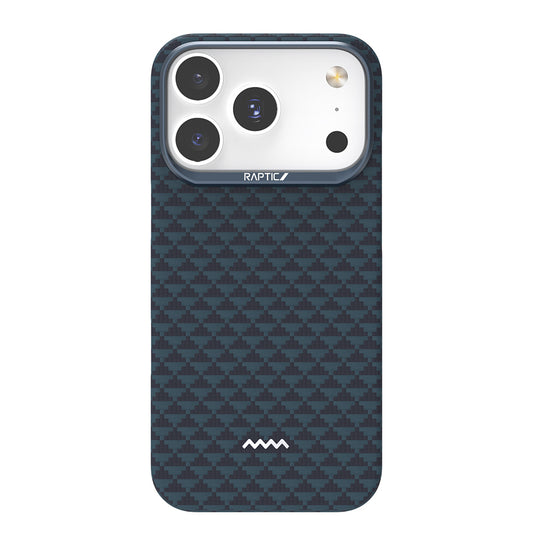 iPhone 17 Pro Kılıf M-safe Şarj Özellikli Raptic Aramid Skin Origin Serisi Kapak