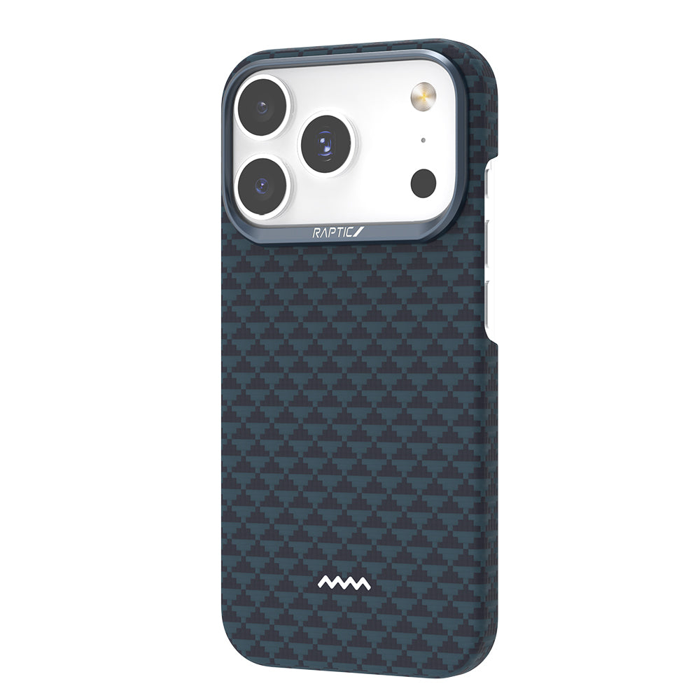 iPhone 17 Pro Kılıf M-safe Şarj Özellikli Raptic Aramid Skin Origin Serisi Kapak