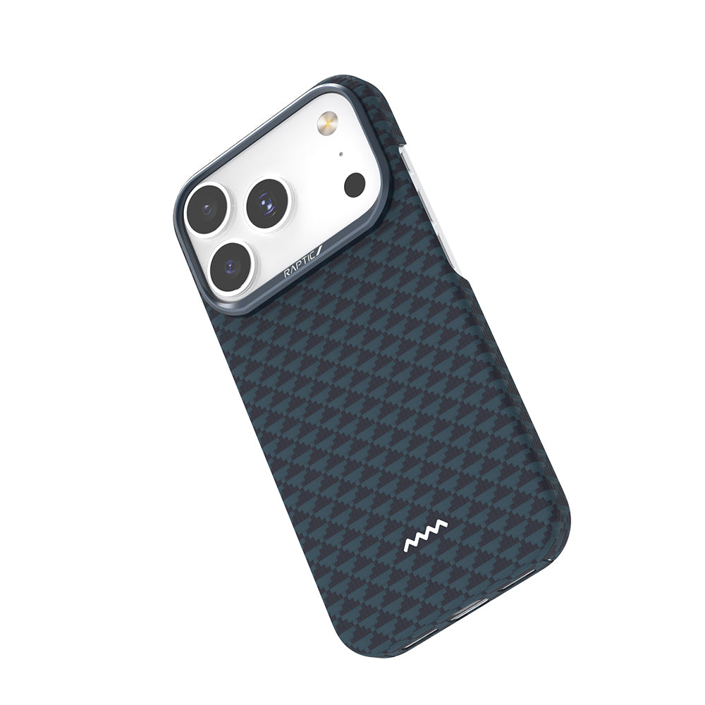iPhone 17 Pro Kılıf M-safe Şarj Özellikli Raptic Aramid Skin Origin Serisi Kapak