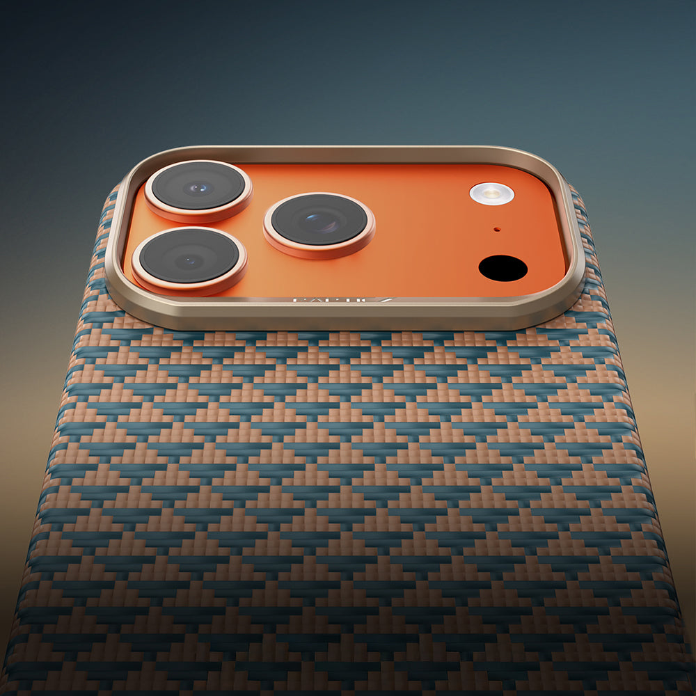 iPhone 17 Pro Kılıf M-safe Şarj Özellikli Raptic Aramid Skin Origin Serisi Kapak