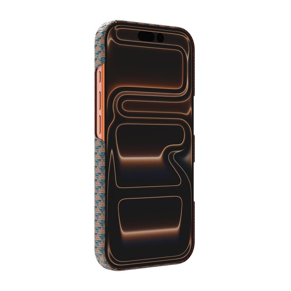 iPhone 17 Pro Kılıf M-safe Şarj Özellikli Raptic Aramid Skin Origin Serisi Kapak