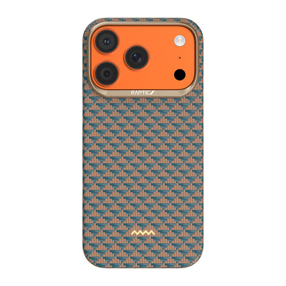 iPhone 17 Pro Kılıf M-safe Şarj Özellikli Raptic Aramid Skin Origin Serisi Kapak