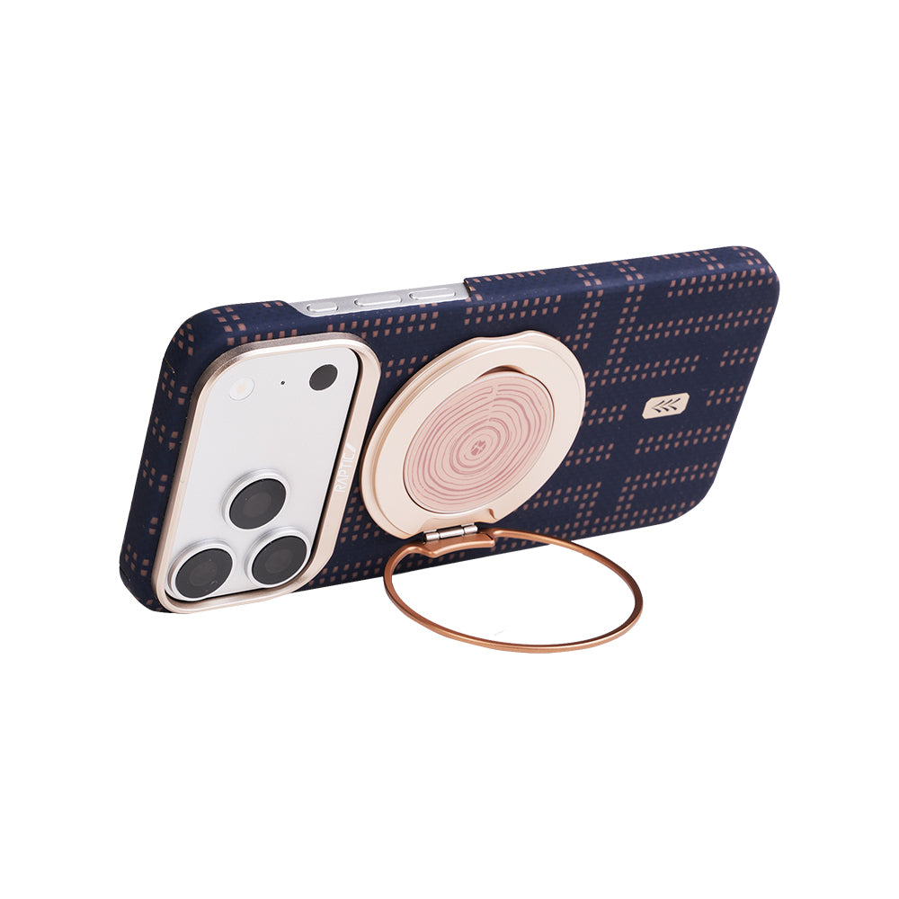Apple iPhone 17 Pro Kılıf M-safe Şarj Özellikli Raptic Aramid Skin Serisi Kapak
