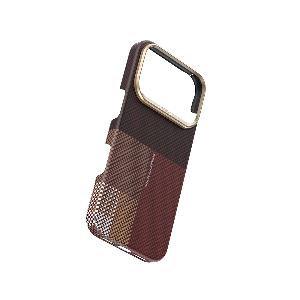 iPhone 17 Pro Kılıf M-safe Şarj Özellikli Raptic Aramid Skin Transform Serisi Kapak