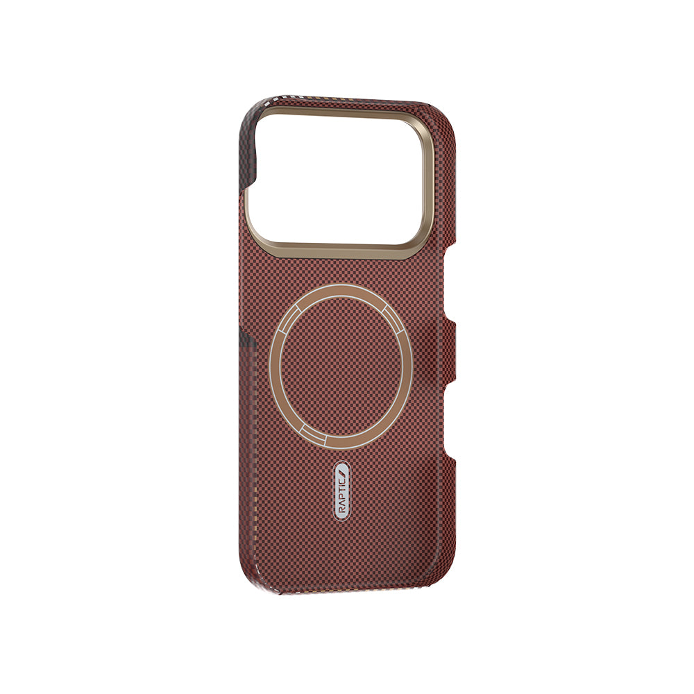 iPhone 17 Pro Kılıf M-safe Şarj Özellikli Raptic Aramid Skin Transform Serisi Kapak