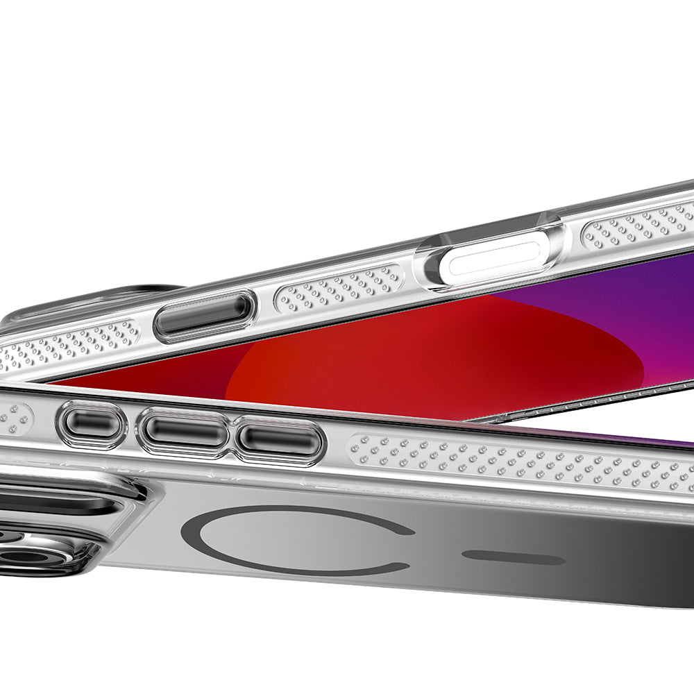 iPhone 17 Pro Kılıf M-safe Şarj Özellikli Sararmaya Karşı Dayanıklı Mutural Icesense Serisi Kapak