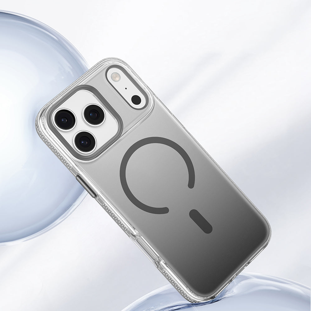 iPhone 17 Pro Kılıf M-safe Şarj Özellikli Sararmaya Karşı Dayanıklı Mutural Icesense Serisi Kapak