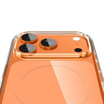 iPhone 17 Pro Kılıf M-safe Şarj Özellikli Şeffaf Tasarımlı Wlons Apel Kapak