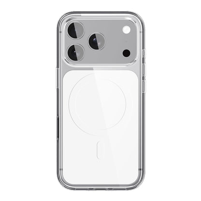 iPhone 17 Pro Kılıf M-safe Şarj Özellikli Şeffaf Tasarımlı Wlons Apel Kapak