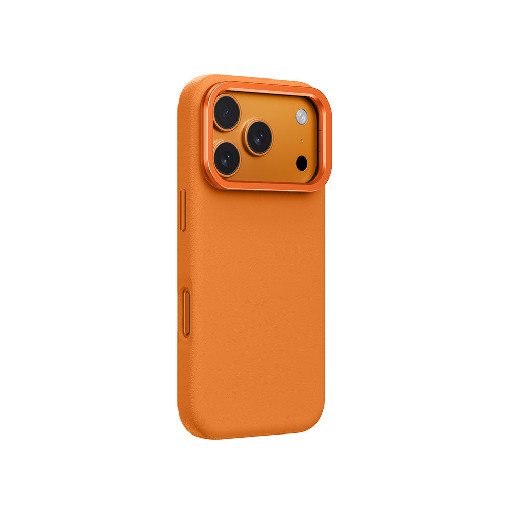 iPhone 17 Pro Kılıf M-safe Şarj Özellikli Standlı Amazingthing Glamour Mag Serisi PU Kapak