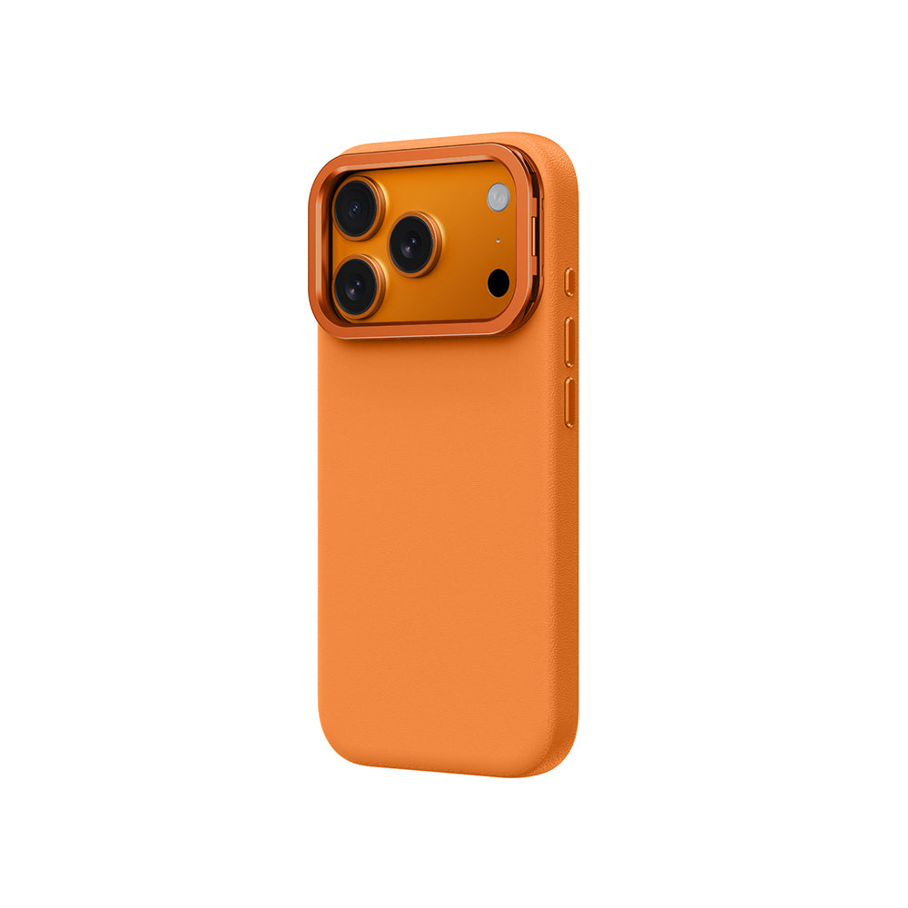 iPhone 17 Pro Kılıf M-safe Şarj Özellikli Standlı Amazingthing Glamour Mag Serisi PU Kapak