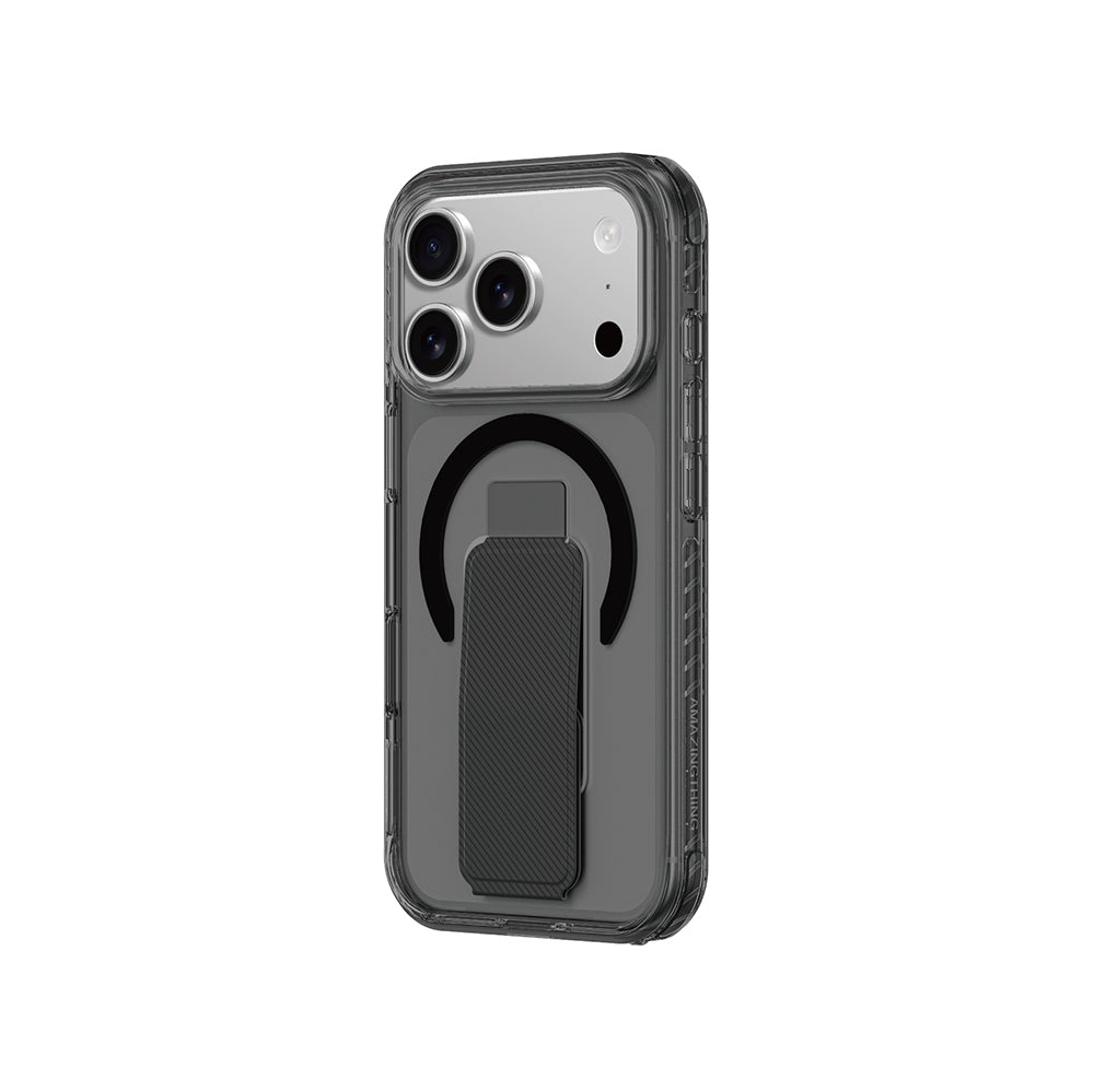 iPhone 17 Pro Kılıf M-safe Şarj Özellikli Standlı Amazingthing Titan Pro Plus Kapak