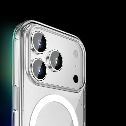 iPhone 17 Pro Kılıf M-safe Şarj Özellikli Transparan Sert PC Wlons Pita Kapak