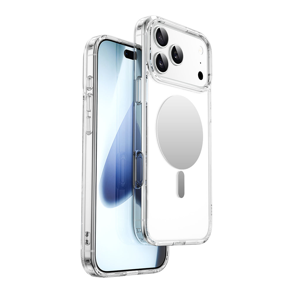 iPhone 17 Pro Kılıf M-safe Şarj Özellikli Wiwu MCC-701 Aynalı Pro Serisi Sert PC Kapak