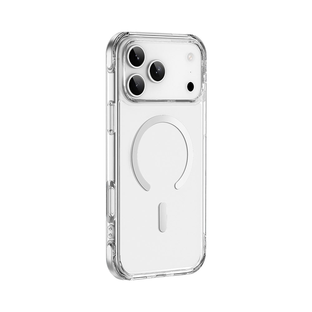 iPhone 17 Pro Kılıf M-safe Şarj Özellikli Wiwu MCC-702 Titanyum Pro Serisi Sert PC Kapak