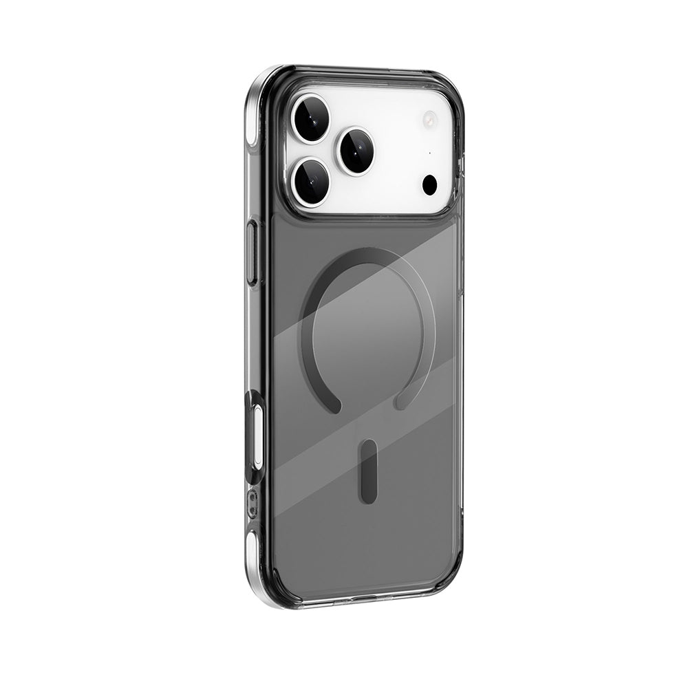 iPhone 17 Pro Kılıf M-safe Şarj Özellikli Wiwu MCC-702 Titanyum Pro Serisi Sert PC Kapak