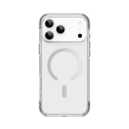 iPhone 17 Pro Kılıf M-safe Şarj Özellikli Wiwu MCC-702 Titanyum Pro Serisi Sert PC Kapak