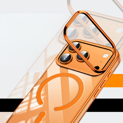 iPhone 17 Pro Kılıf M-safe Şarj Özellikli Wlons Standlı Efsane Kapak
