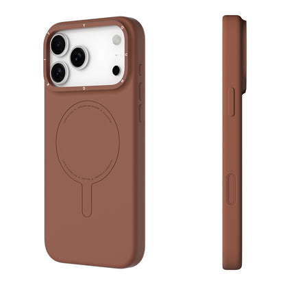 Apple iPhone 17 Pro Kılıf M-Safe Şarj Özellikli Youngkit Morandi Serisi Kapak