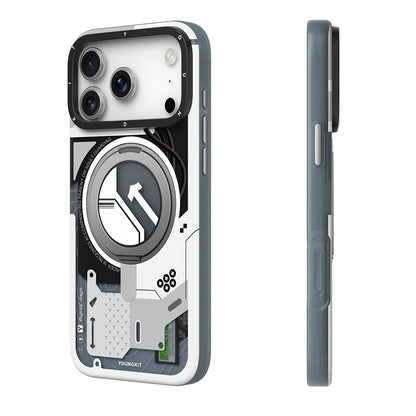 iPhone 17 Pro Kılıf M-safe Şarj Özellikli Youngkit Starship Serisi Kapak