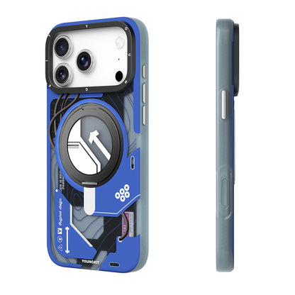 iPhone 17 Pro Kılıf M-safe Şarj Özellikli Youngkit Starship Serisi Kapak