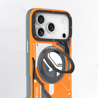 iPhone 17 Pro Kılıf M-safe Şarj Özellikli Youngkit Starship Serisi Kapak