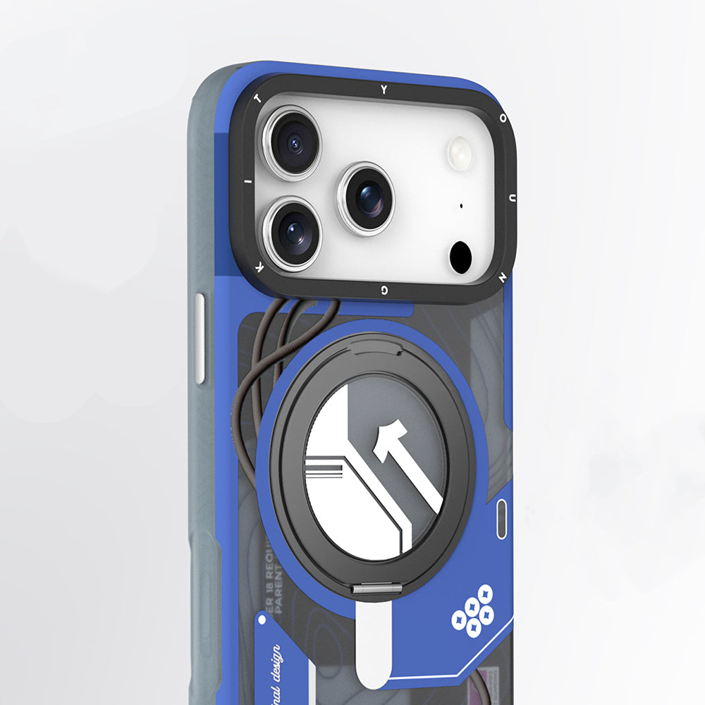 iPhone 17 Pro Kılıf M-safe Şarj Özellikli Youngkit Starship Serisi Kapak