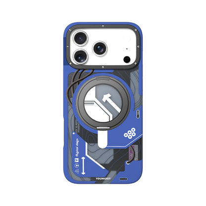 iPhone 17 Pro Kılıf M-safe Şarj Özellikli Youngkit Starship Serisi Kapak