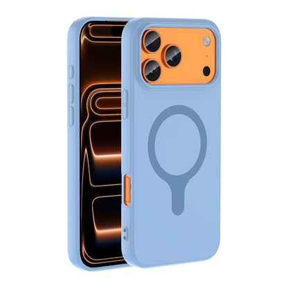 Apple iPhone 17 Pro Kılıf M-Safe Şarj Özellikli Zore Aris Silikon Kapak