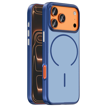 Apple iPhone 17 Pro Kılıf M-Safe Şarj Özellikli Zore Lora PC Kapak