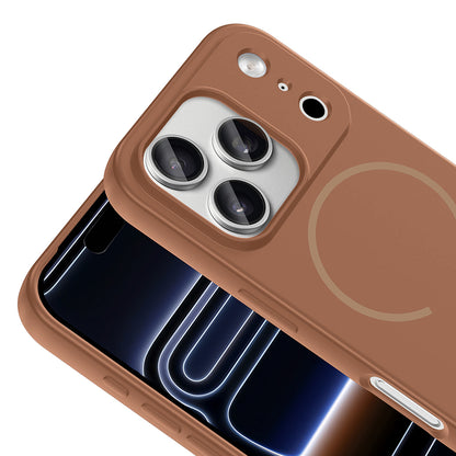 Apple iPhone 17 Pro Kılıf M-safe Şarj Özellikli Zore Meta Kapak