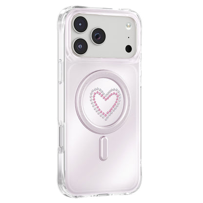 Apple iPhone 17 Pro Kılıf M-Safe Şarj Özellikli Zore Paris Mova Sert PC Kapak