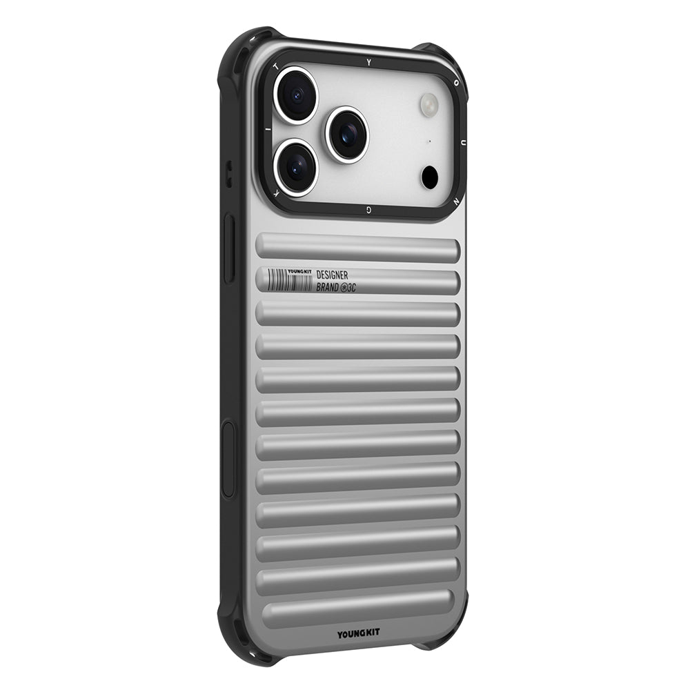 iPhone 17 Pro Kılıf Mat Renkli Tasarım Youngkit True Color Serisi Kapak