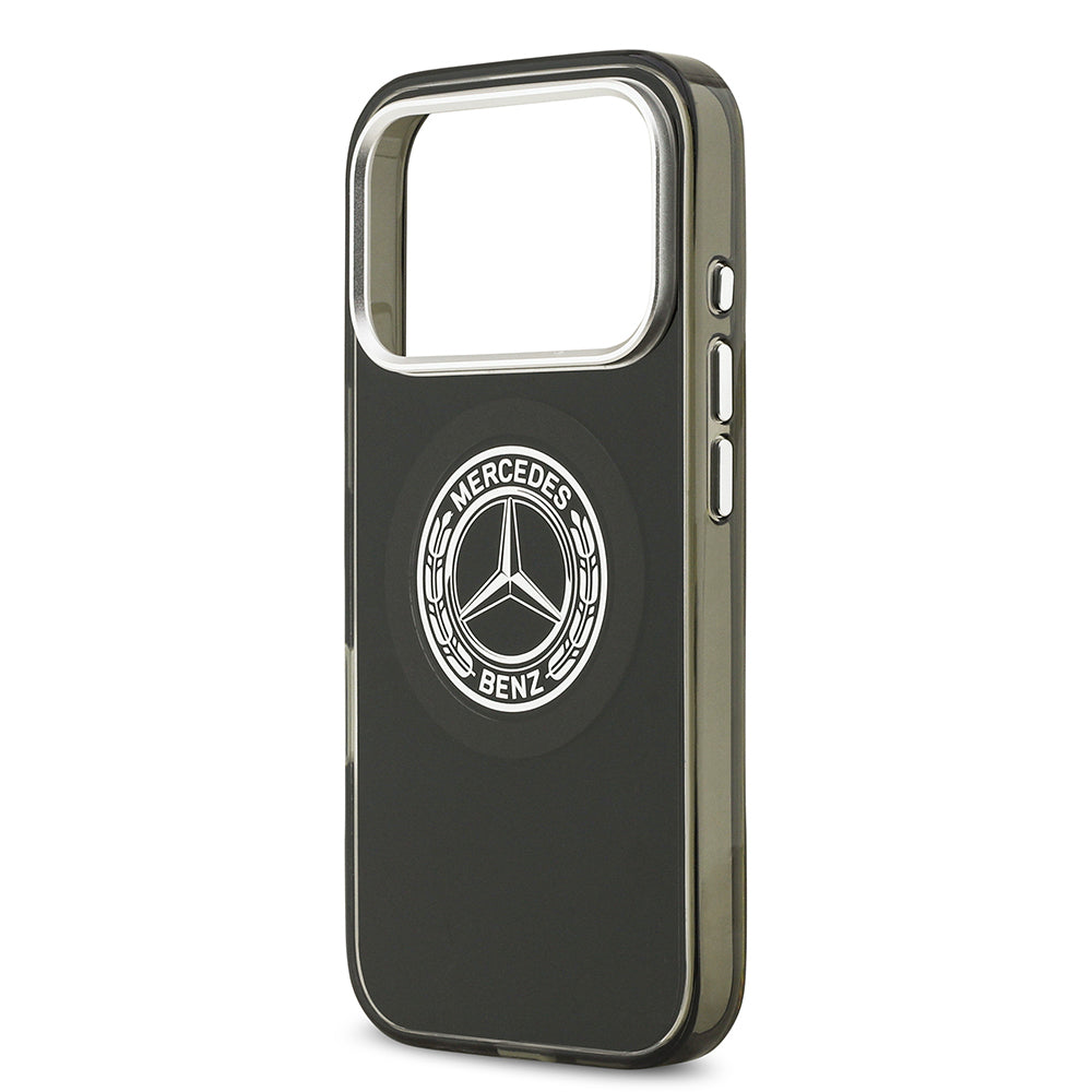 iPhone 17 Pro Kılıf Mercedes Benz Orjinal Lisanslı M-safe Şarj Özellikli Çift Katmanlı PC Nostaljik Yıldız Dizayn Kapak