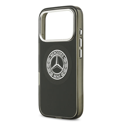 iPhone 17 Pro Kılıf Mercedes Benz Orjinal Lisanslı M-safe Şarj Özellikli Çift Katmanlı PC Nostaljik Yıldız Dizayn Kapak