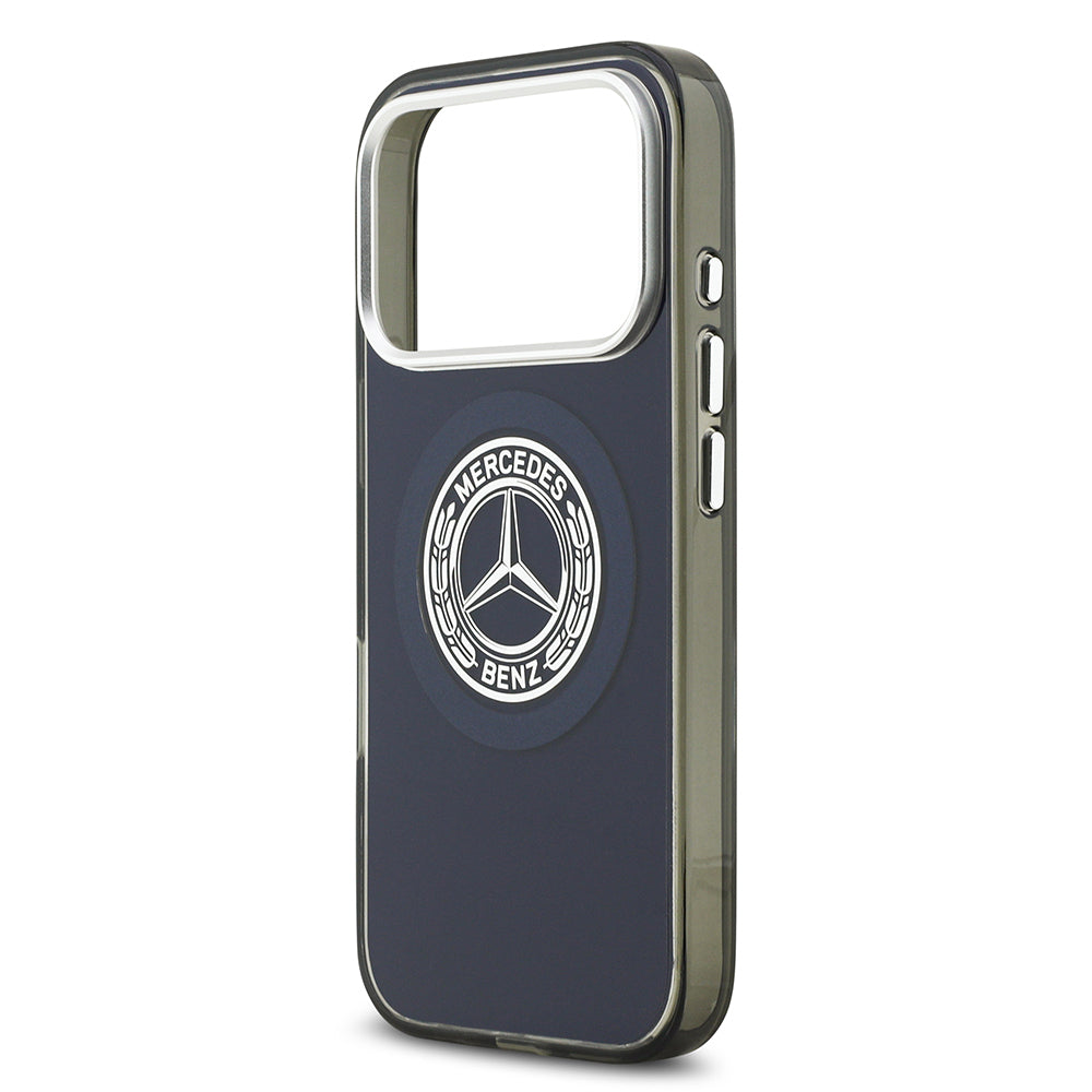 iPhone 17 Pro Kılıf Mercedes Benz Orjinal Lisanslı M-safe Şarj Özellikli Çift Katmanlı PC Nostaljik Yıldız Dizayn Kapak