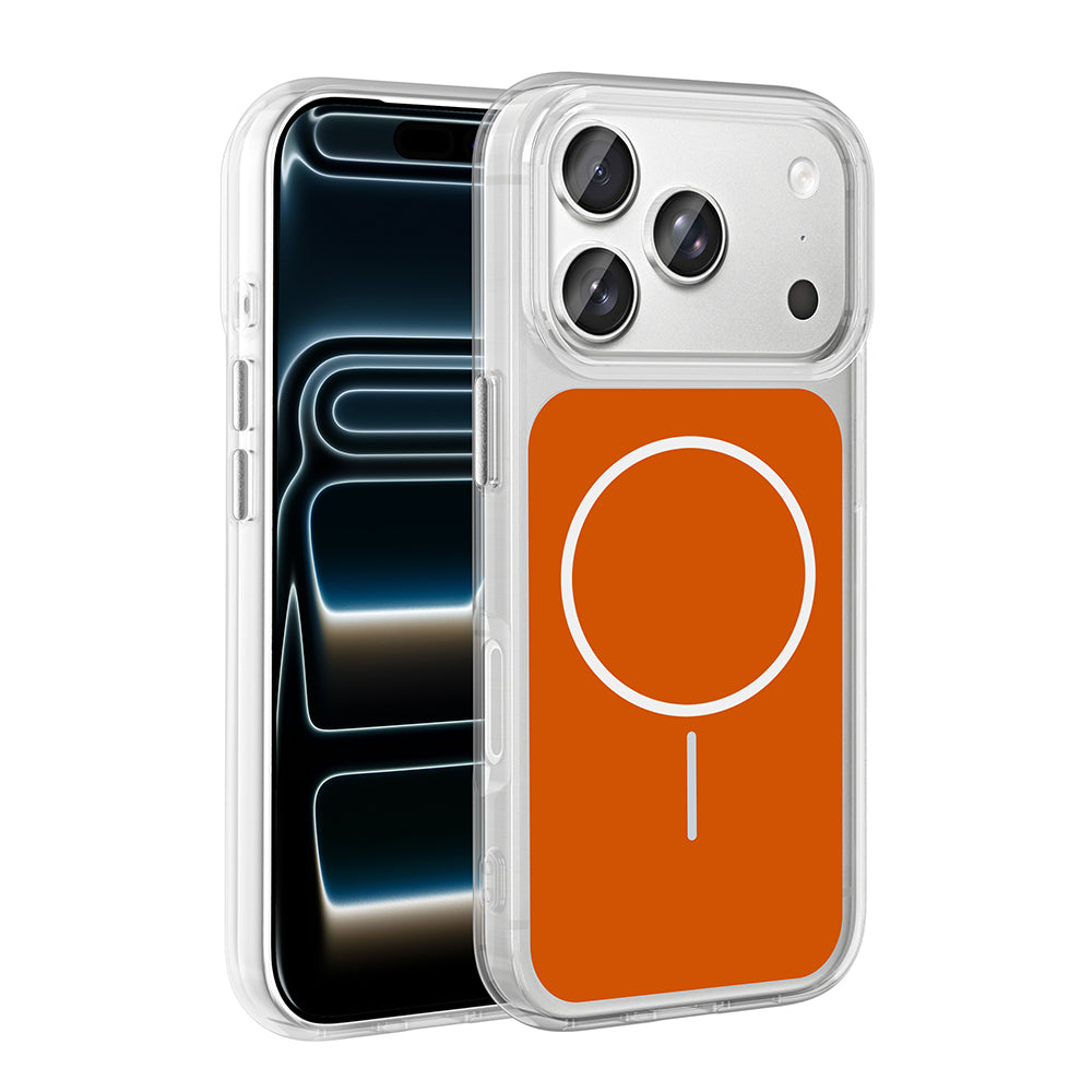 Apple iPhone 17 Pro Kılıf Metal Buton Tasarımlı Zore İkonik Sert Silikon Kapak