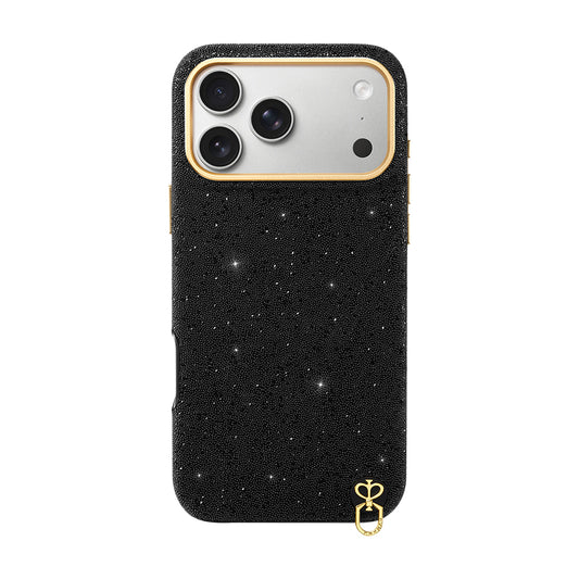 Apple iPhone 17 Pro Kılıf Parlayan Simli Tasarım Pynana Diamond Sky Serisi Kapak
