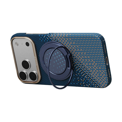 Apple iPhone 17 Pro Kılıf Raptic 2in1 Bundle Kit Aramid Skin Serenity Serisi Stand ve Kapak