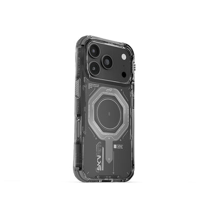 iPhone 17 Pro Kılıf SkinArma M-safe Şarj Özellikli Airbag Tasarımlı Magma Kapak