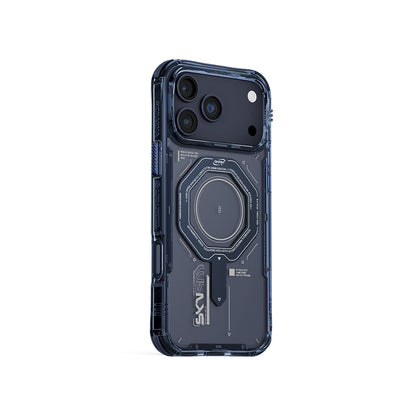 iPhone 17 Pro Kılıf SkinArma M-safe Şarj Özellikli Airbag Tasarımlı Magma Kapak