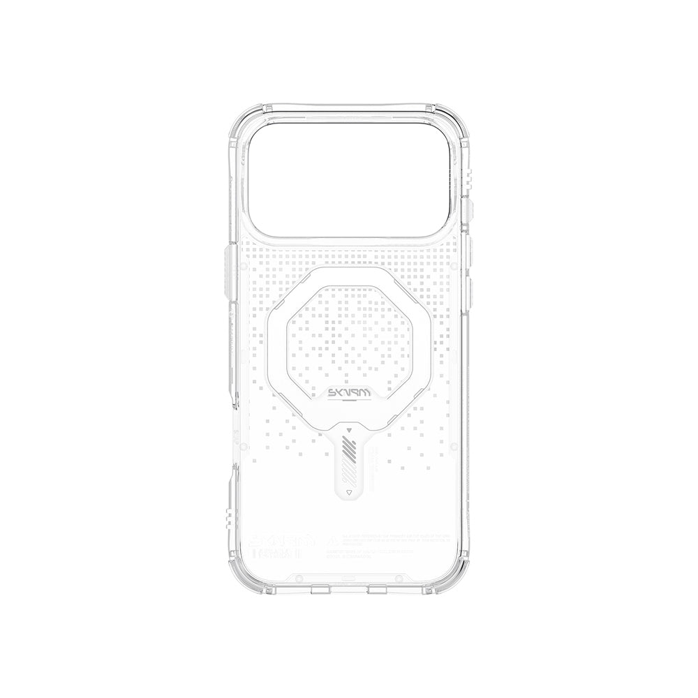 iPhone 17 Pro Kılıf Skinarma M-Safe Şarj Özellikli IML Baskılı Holografik MYST Kapak