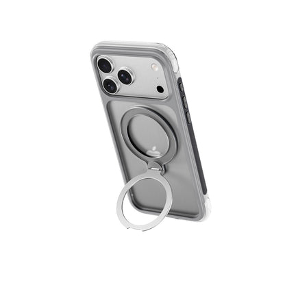 Apple iPhone 17 Pro Kılıf Wiwu AS-203 AeroShield Ultra Serisi M-safe Şarj Özellikli Airbag Tasarımlı Standlı Kapak
