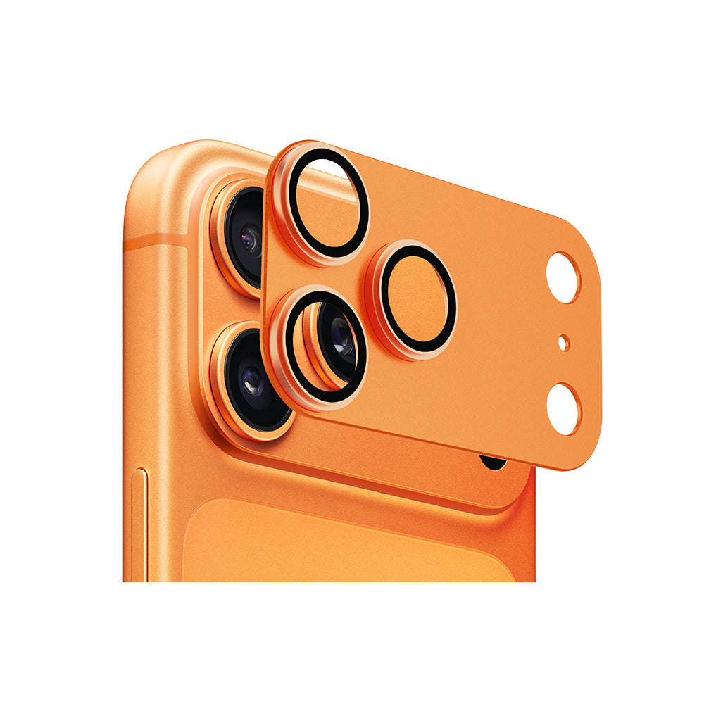 iPhone 17 Pro Max Go Des FC007 Titanyum Serisi Anti Reflective Kamera Lens Koruyucu