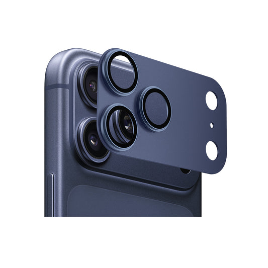 iPhone 17 Pro Max Go Des FC007 Titanyum Serisi Anti Reflective Kamera Lens Koruyucu