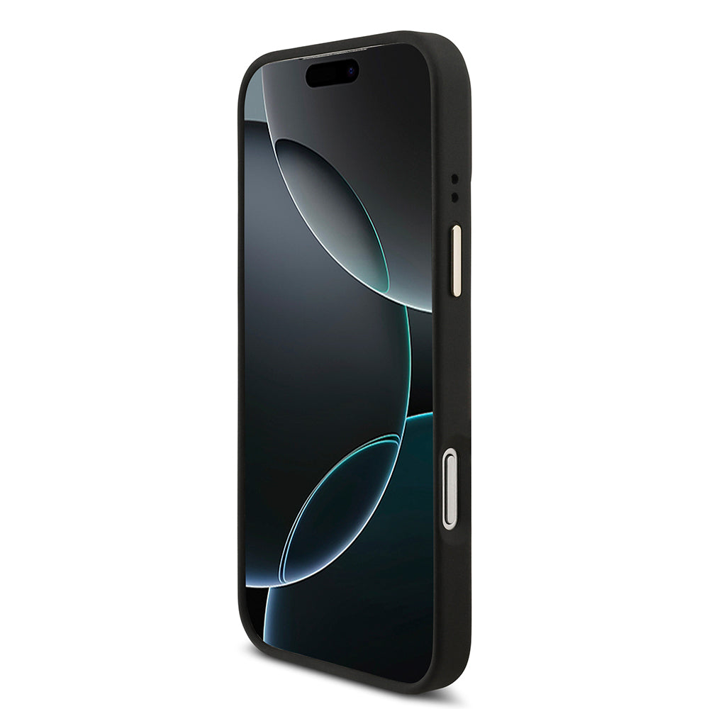 iPhone 17 Pro Max Guess Orjinal Lisanslı 4G ve Yazı Logolu Kılıf + Ekran Koruyucu + Lens Koruyucu 3in1 Aksesuar Seti